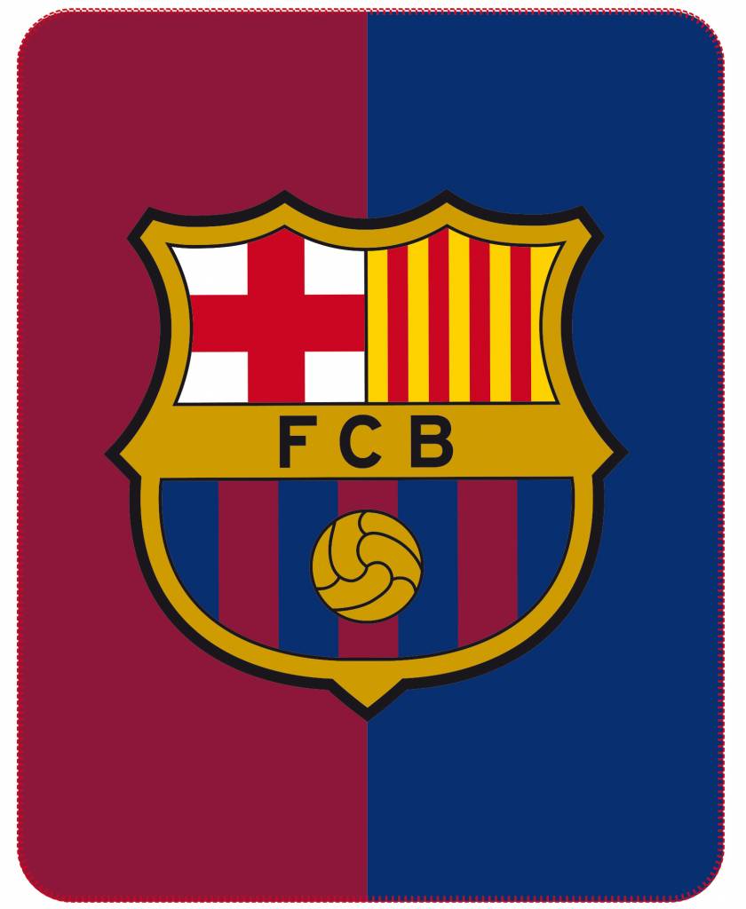 FC Barcelona Plaid Officieel 110x140cm Polyester