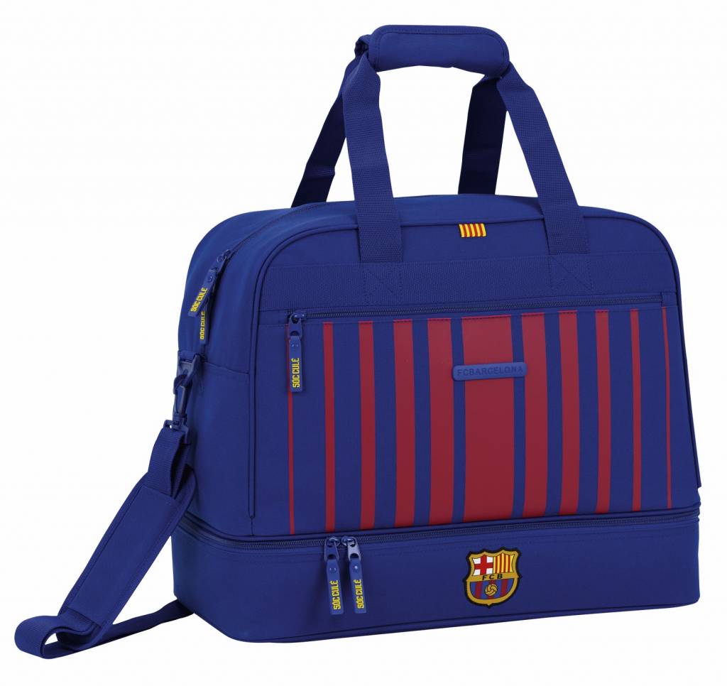 FC Barcelona Sporttas Home 48 x 27 x 38 cm - polyester - 3 vakken