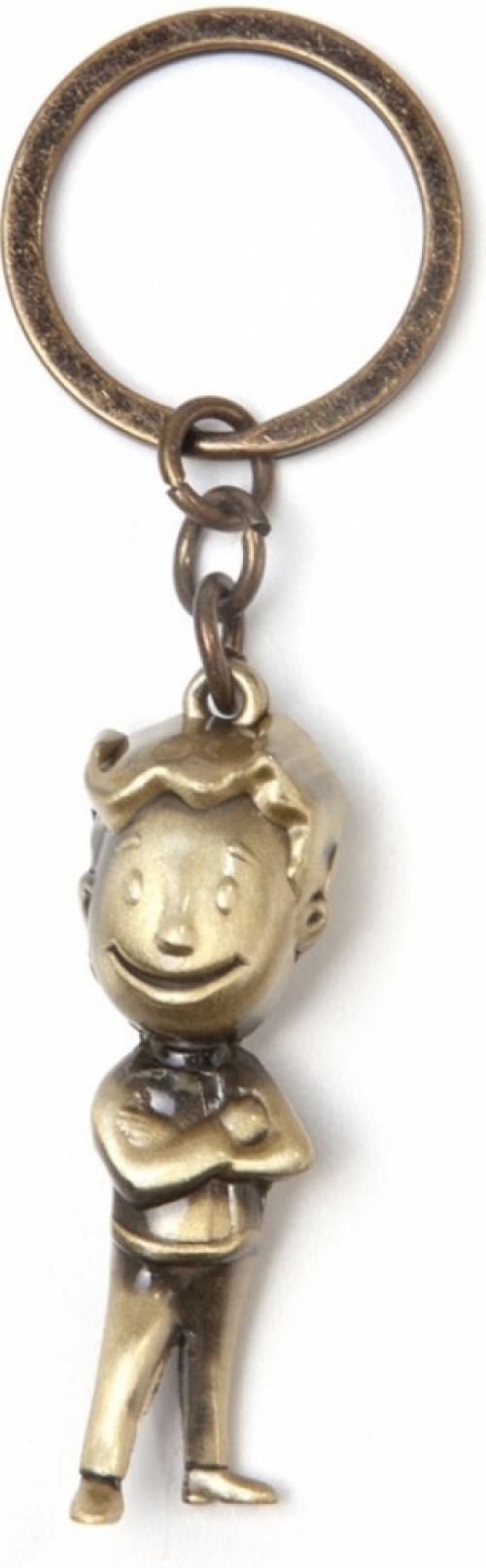 Fallout - Golden Vault Boy 3D Metal Keychain