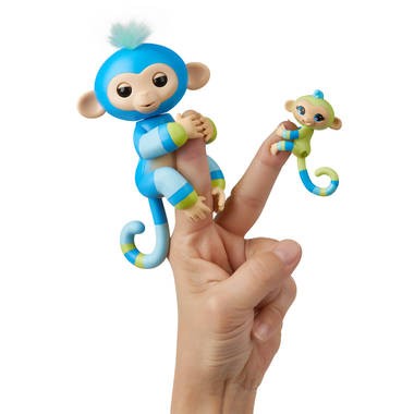 Fingerlings speelfiguur Billie en Mini Aiden