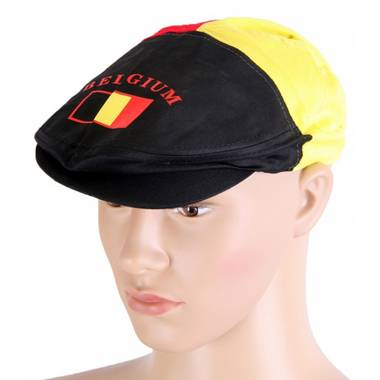 Flat cap Belgische vlag
