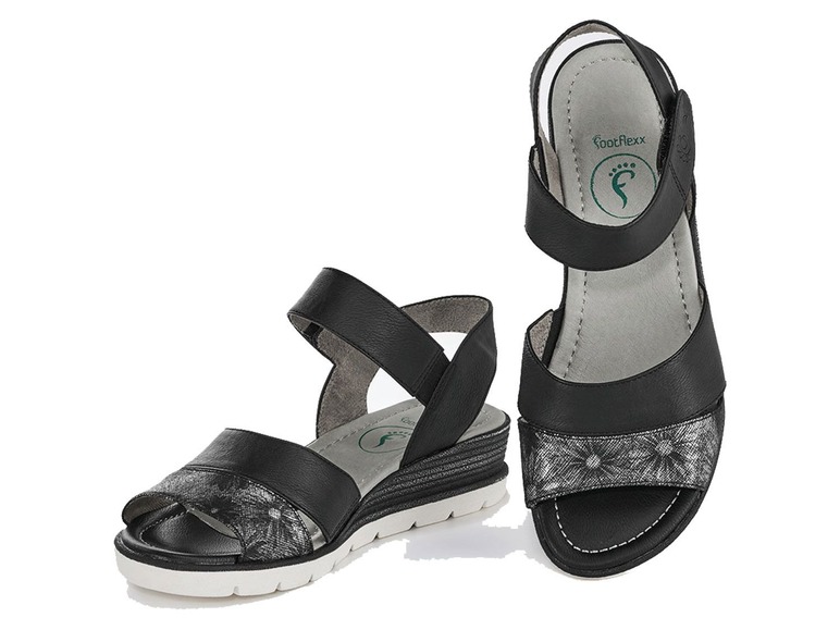 Footflexx Dames sandalen 40, Zwart