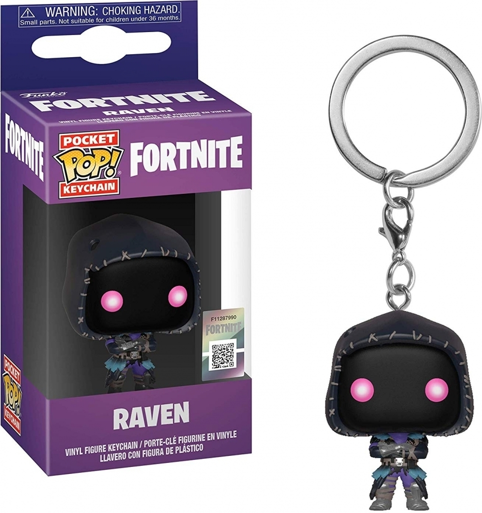 Fortnite Pocket Pop Keychain - Raven