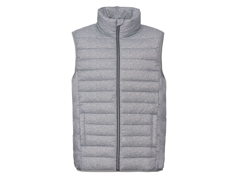 Gewatteerde herenbodywarmer (L (52/54), Grijs)