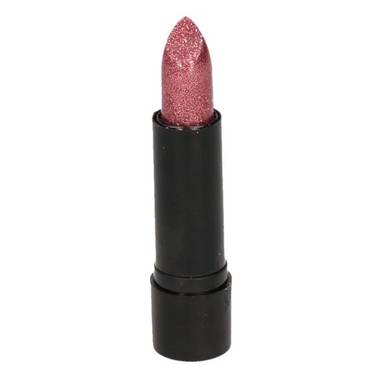 Glitter lippenstift nude roze