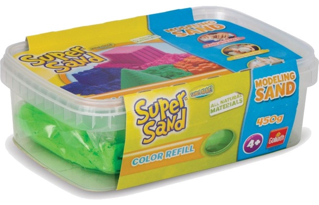 Goliath Super Sand speelzand groen 450 gram