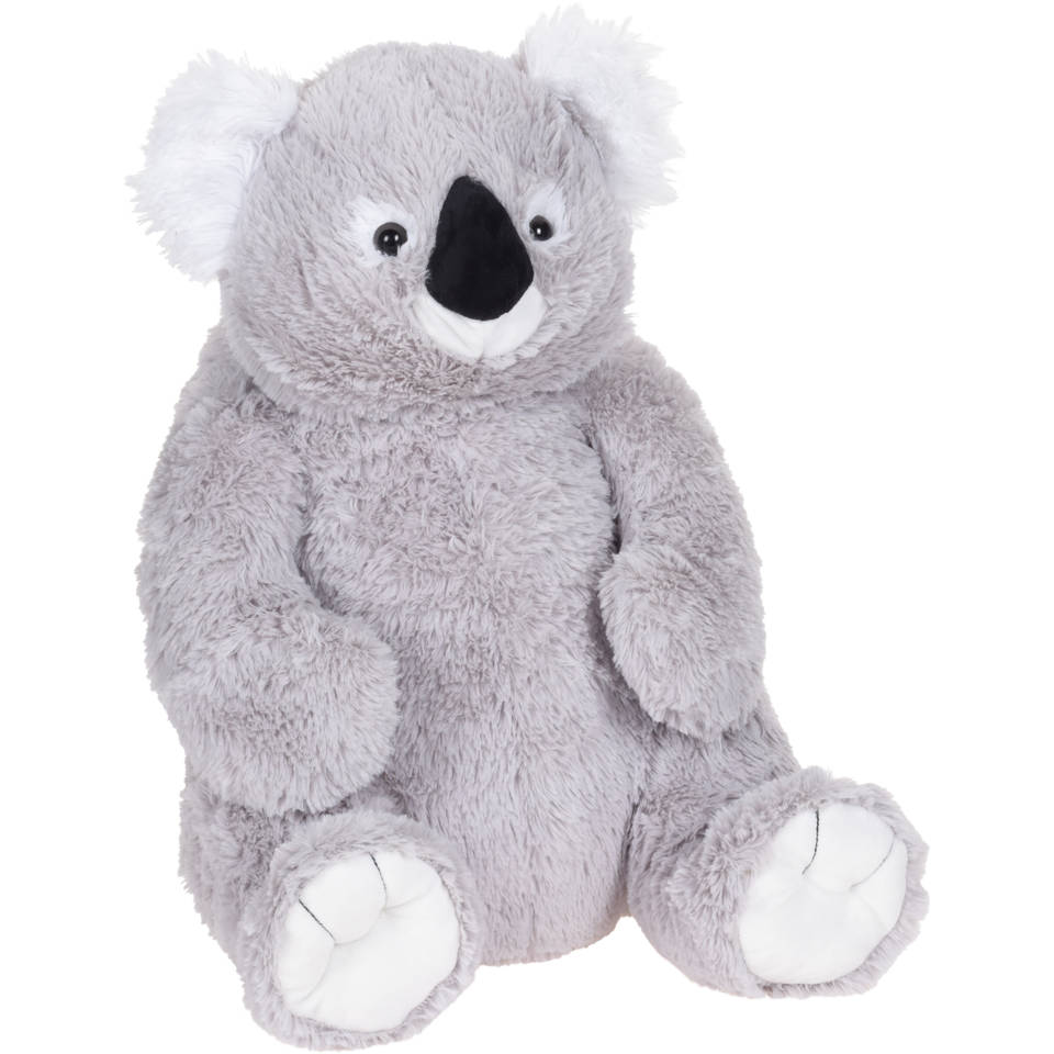 Grijze koala dierenknuffel van pluche 55 cm - Speelgoed - Dierenknuffels - Knuffeldieren - Buideldieren - Koala knuffels