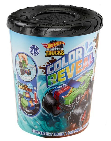 HW Monster Trucks Color Reveal-assortiment