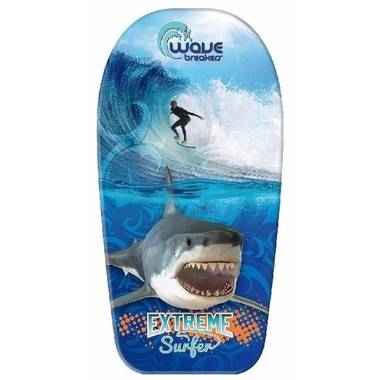 Haai en surfer bodyboard 83 cm