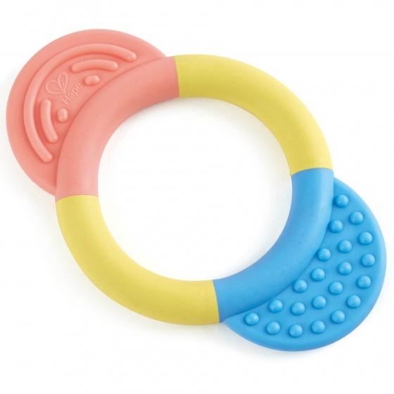 Hape bijtring met apenoren 12.4 cm