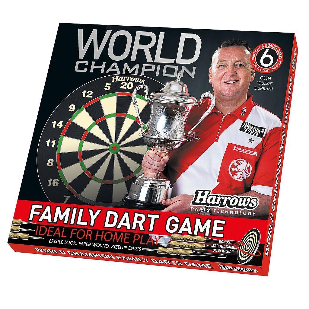 Harrows World Champion Family Dart Game inclusief 6 stuks darts