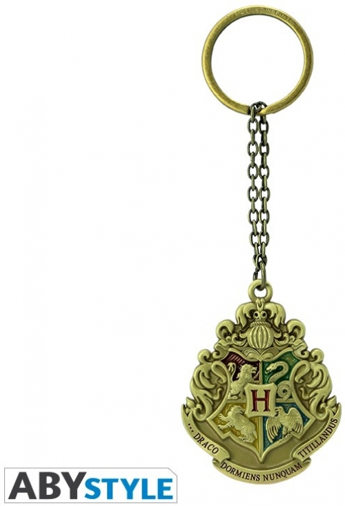 Harry Potter - Hogwarts Crest 3D Keychain