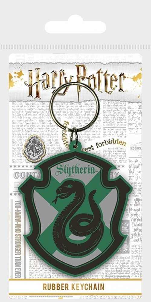 Harry Potter - Slytherin Rubber Keychain