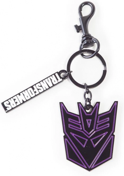 Hasbro - Transformers - Decepticons Face Metal Keychain