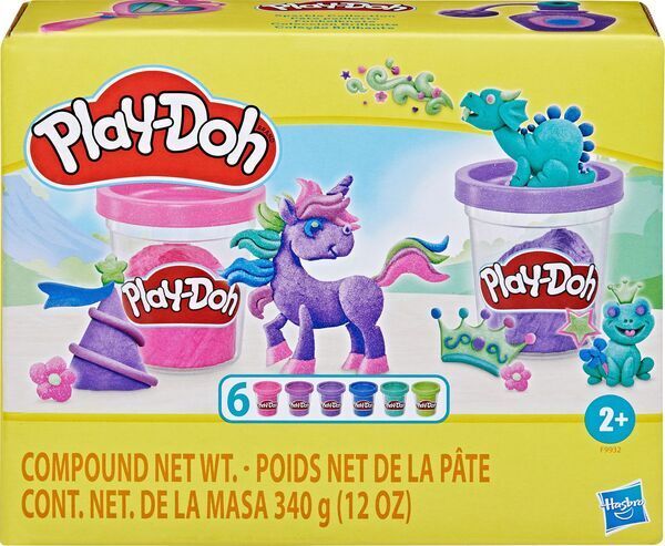 Hasbro Play-doh Playdoh glitterplamuur