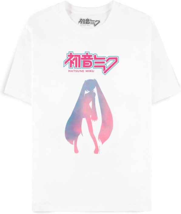 Hatsune Miku - Women\s Short Sleeved T-Shirt - Silhoutte