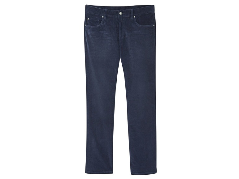 Heren corduroy broek 50, Blauw