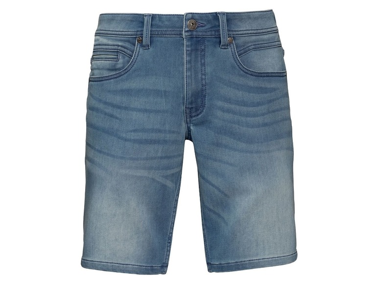 Heren sweatbermuda 46, Blauw