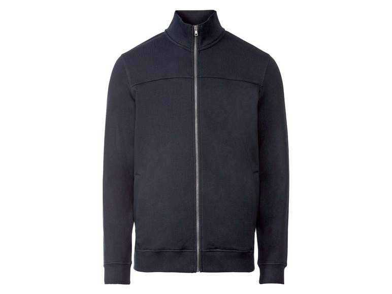 Heren sweatjack (S (44/46), Navy)