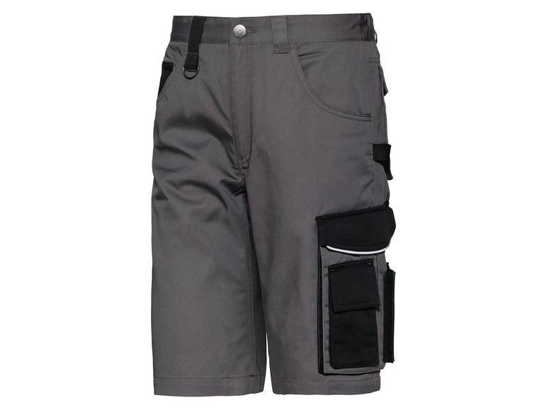 Heren werkshort 50, Grijs