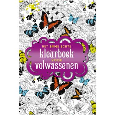 Het enige echte kleurboek voor volwassenen