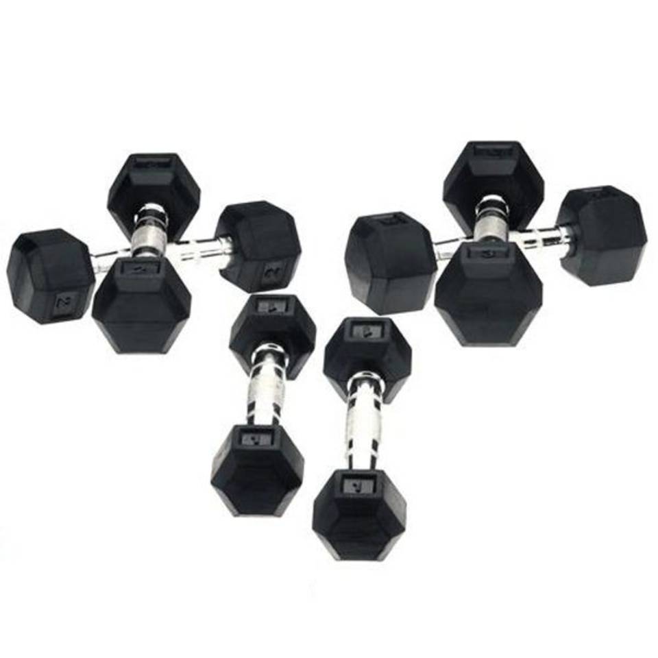 Hexa Dumbbells - Focus Fitness - 2 x 16 kg