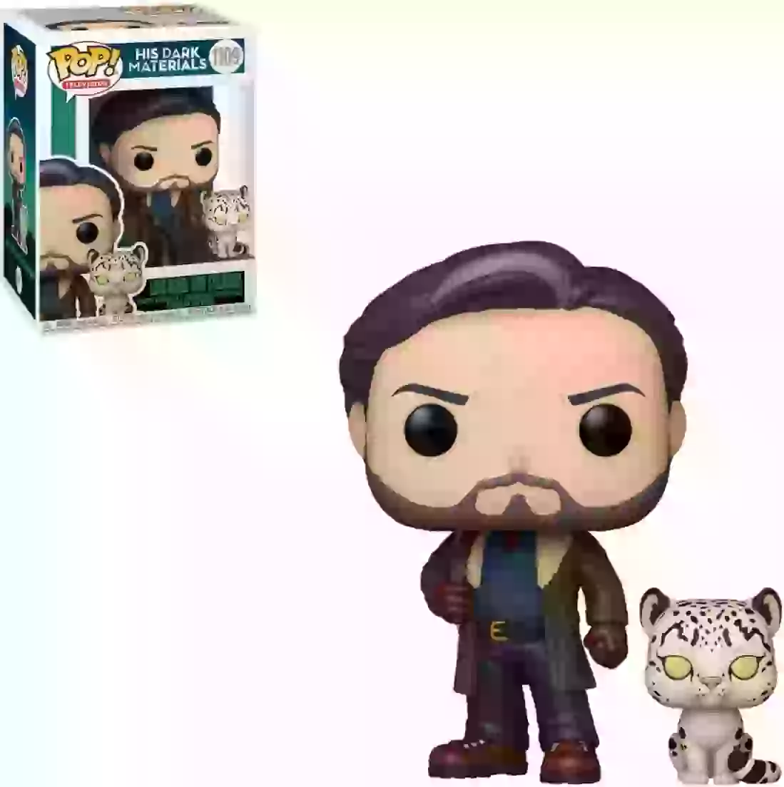 His Dark Materials Pop Vinyl: Lord Asriel with Stelmaria