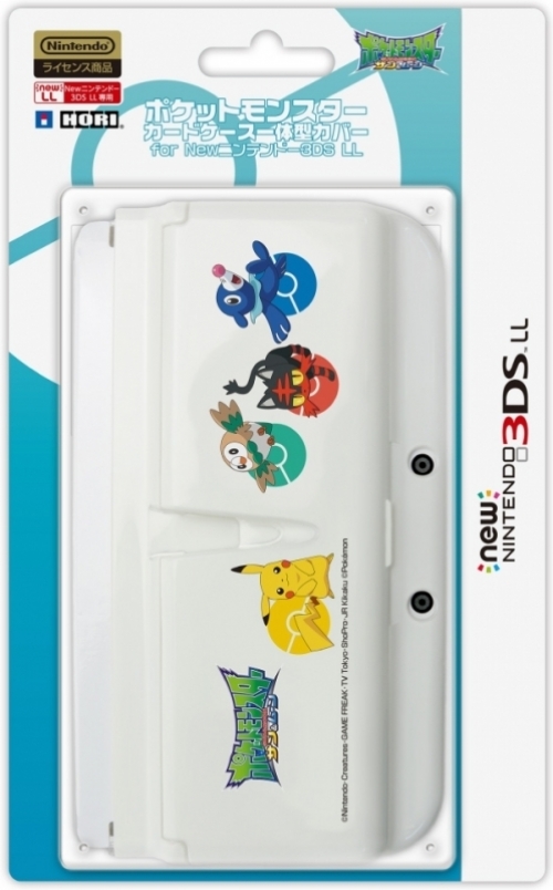 Hori New 3DSXL Pokemon Sun & Moon Protection Case