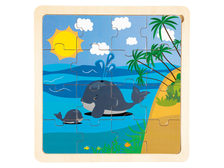 Houten puzzel (Walvis)