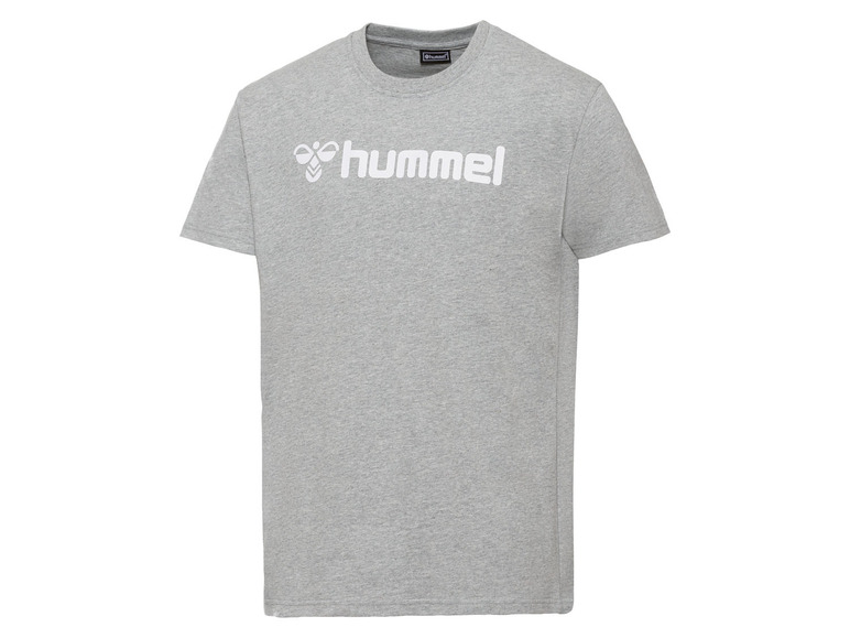 Hummel Heren T-shirt (L, Grijs)