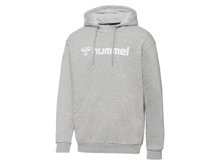 Hummel Heren hoodie (L, Grijs)