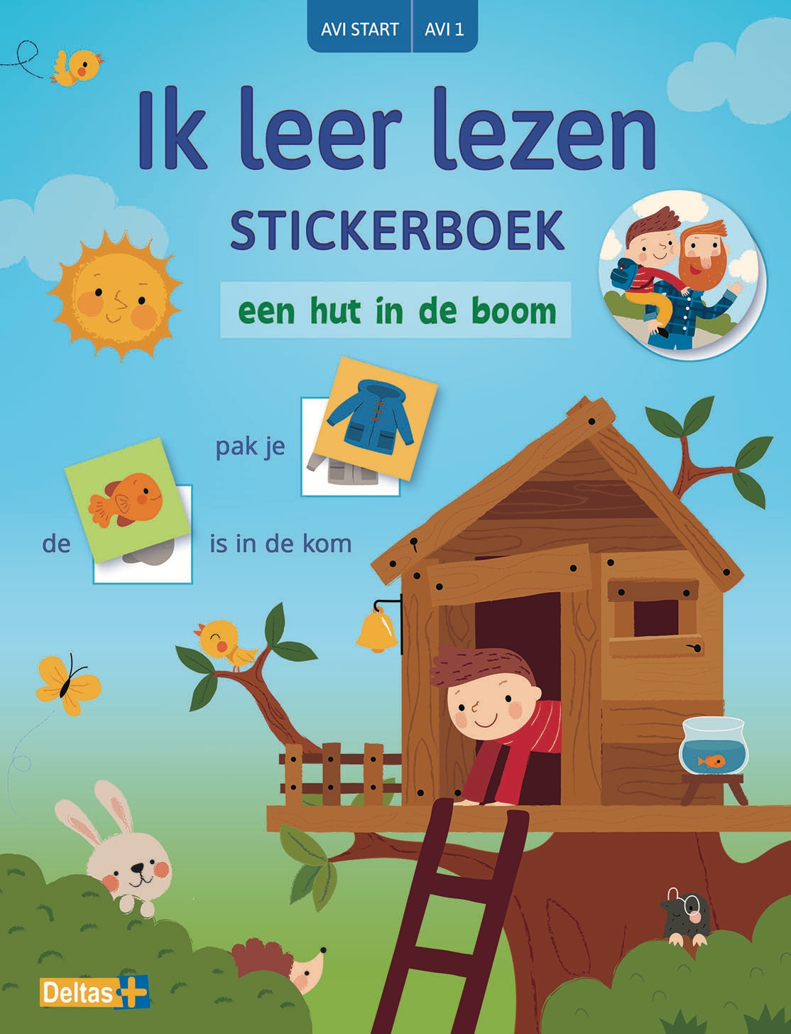 Ik leer lezen Stickerboek - Een hut in de boom (AVI START / AVI 1)