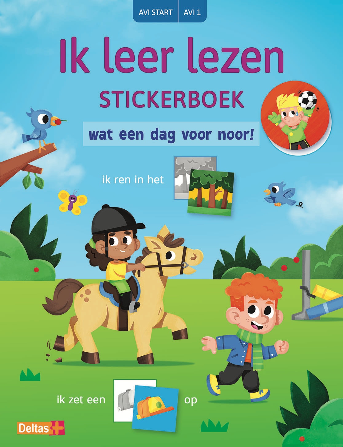 Ik leer lezen Stickerboek - Wat een dag voor Noor! (AVI START / AVI 1)