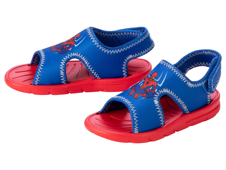 Jongens badsandalen (29, Blauw/rood)