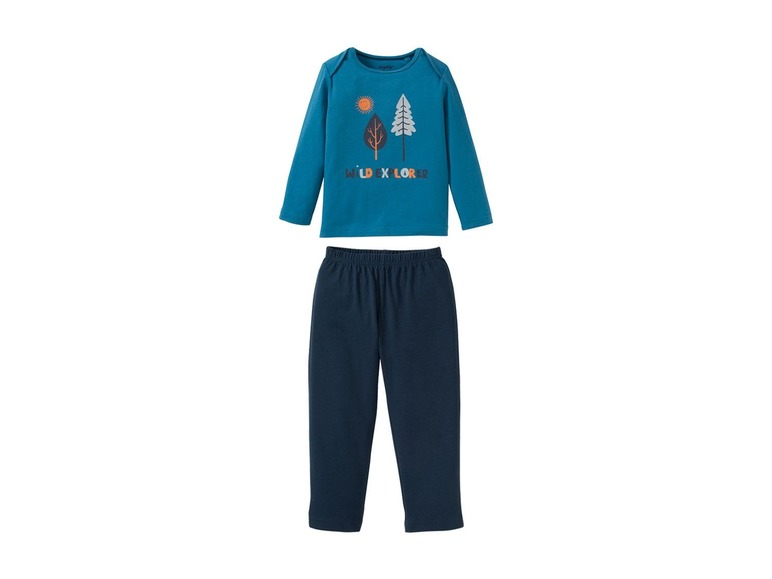 Jongens pyjama 86/92, Blauw/donkerblauw