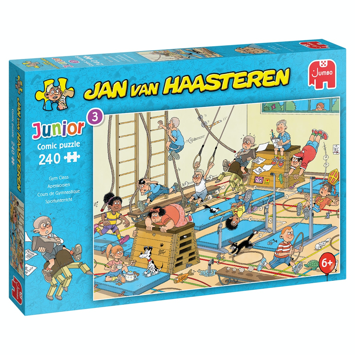 Jumbo Jan van Haasteren 240 stukjes gym class