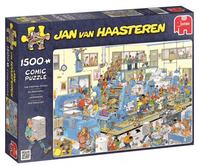 Jumbo Jan van Haasteren De Drukkerij legpuzzel 1500 stukjes