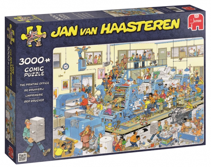 Jumbo Jan van Haasteren De Drukkerij legpuzzel 3000 stukjes