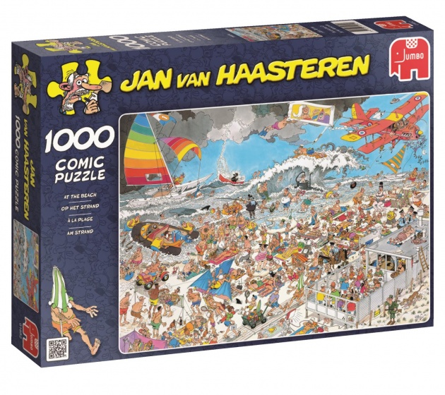 Jumbo Jan van Haasteren Op Het Strand legpuzzel 1000 stukjes