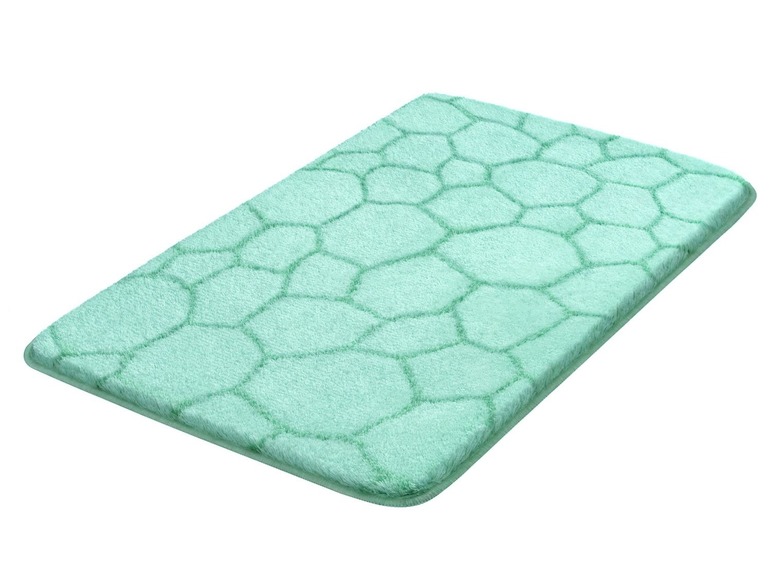 KLEINE WOLKE Badmat Soapy (70 x 120 cm, Pepermunt)