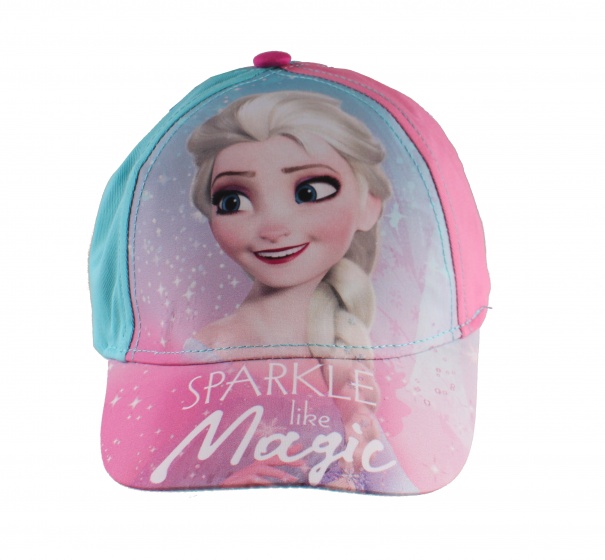 Kids Licensing Frozen pet meisjes roze/lichtblauw maat 52 cm