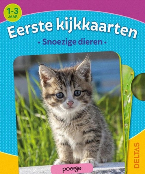 Kijkkaarten Snoezige Dieren (1-3 jaar)