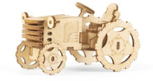 Kikkerland 3D-puzzel Tractor 15 x 9 cm hout bruin