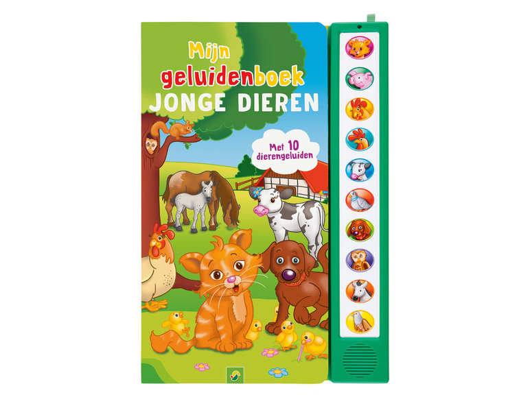 Kinder geluidenboek (Jonge dieren)