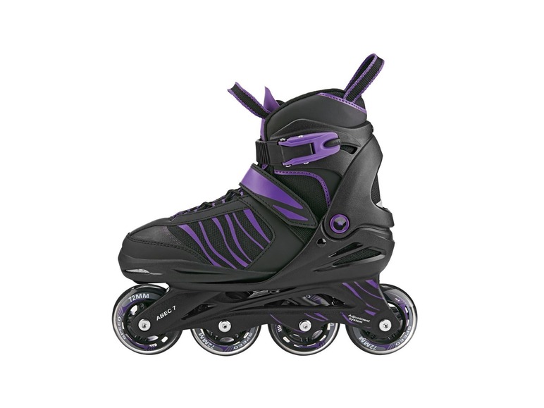 Kinder softboot inlineskates maat 33-37 (Lila)