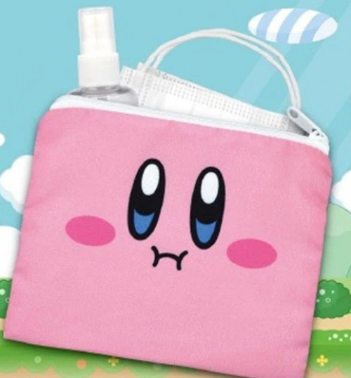 Kirby of the Stars Pouch Gashapon - Kirby Face