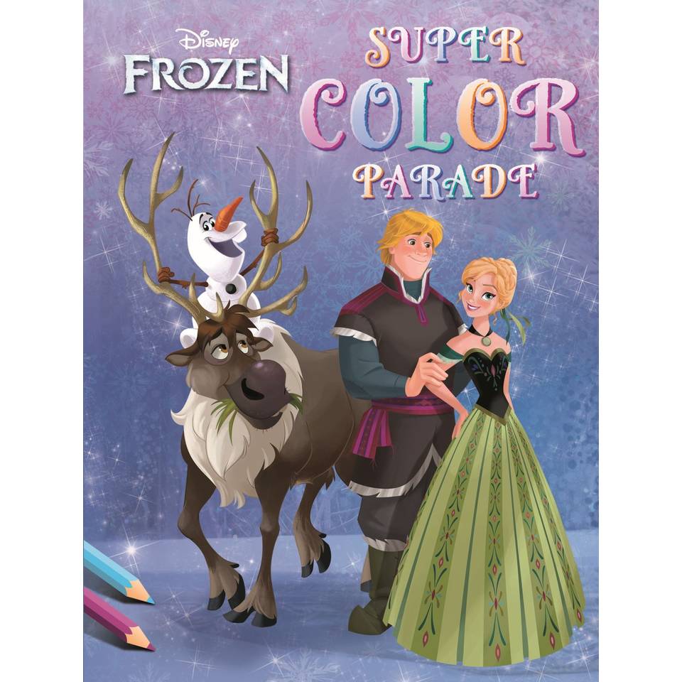 Kleurboek Frozen: super color parade