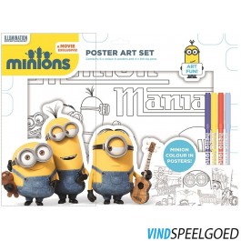 Kleurposterset Minions: 10-delig