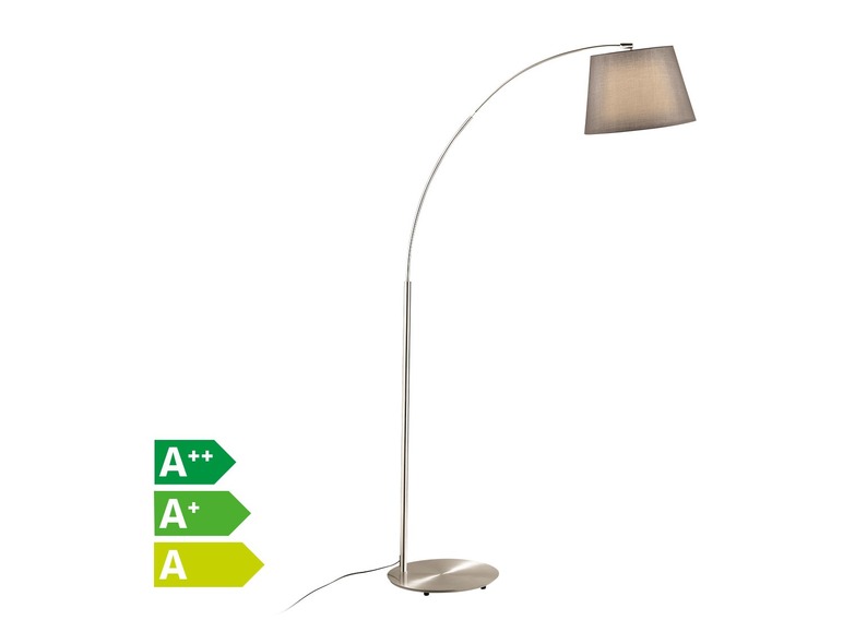 LED-booglamp Taupe