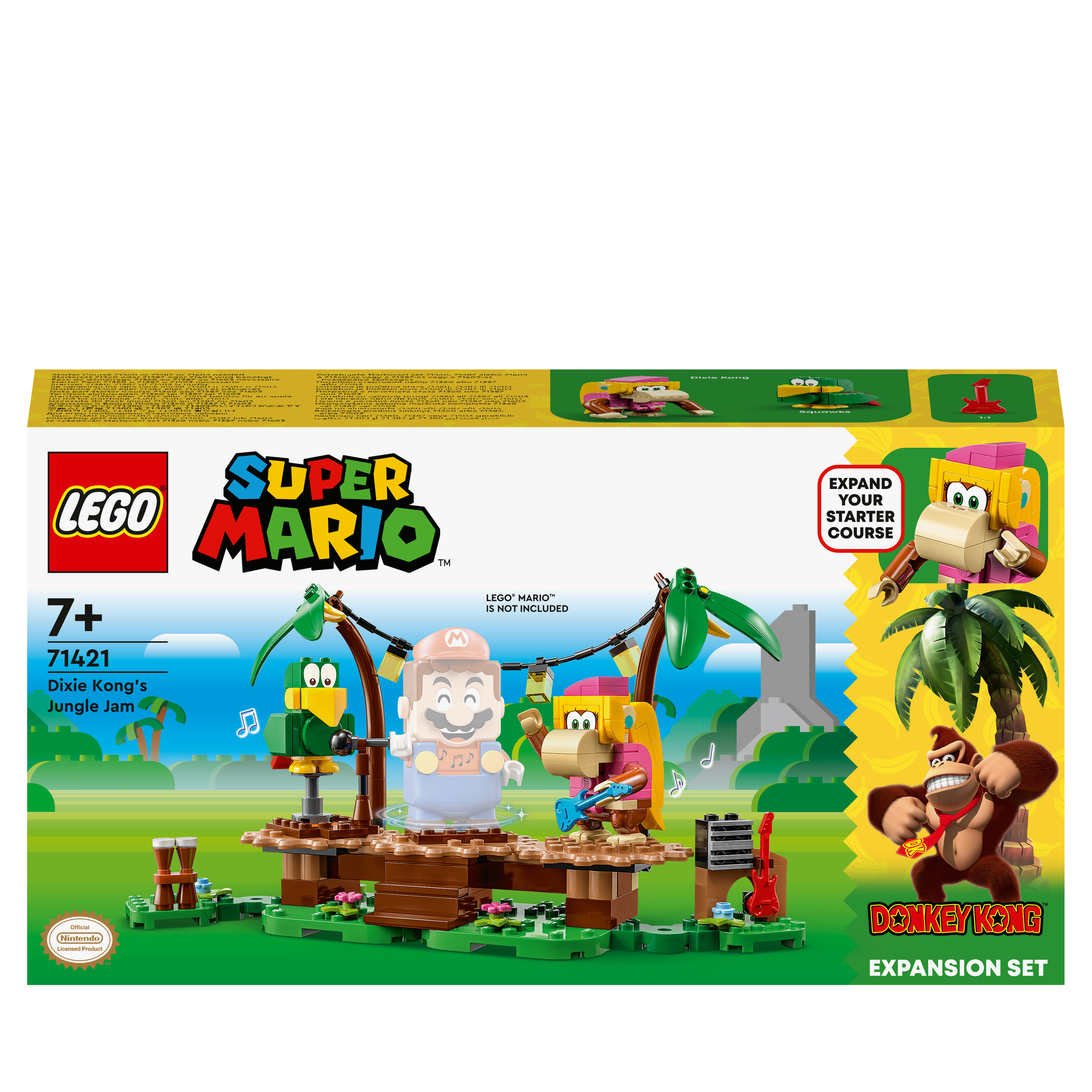 LEGOÂ® Super Mario 71421 dixie Kongs Jungleshow